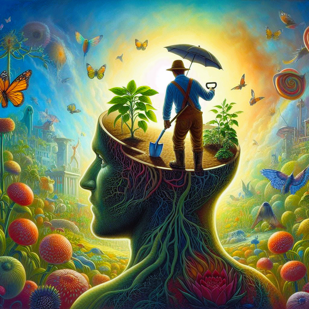 préparer la terre du jardin de l'esprit